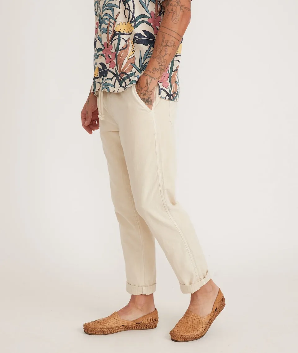 Saturday Beach Pant in Sand sold by Marine Layer product image thumbnail 5