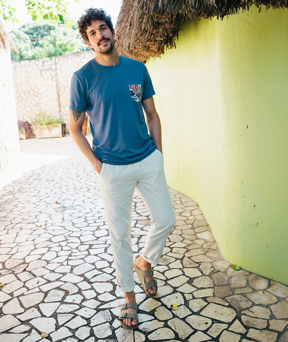 Saturday Beach Pant in Sand sold by Marine Layer product image thumbnail 2