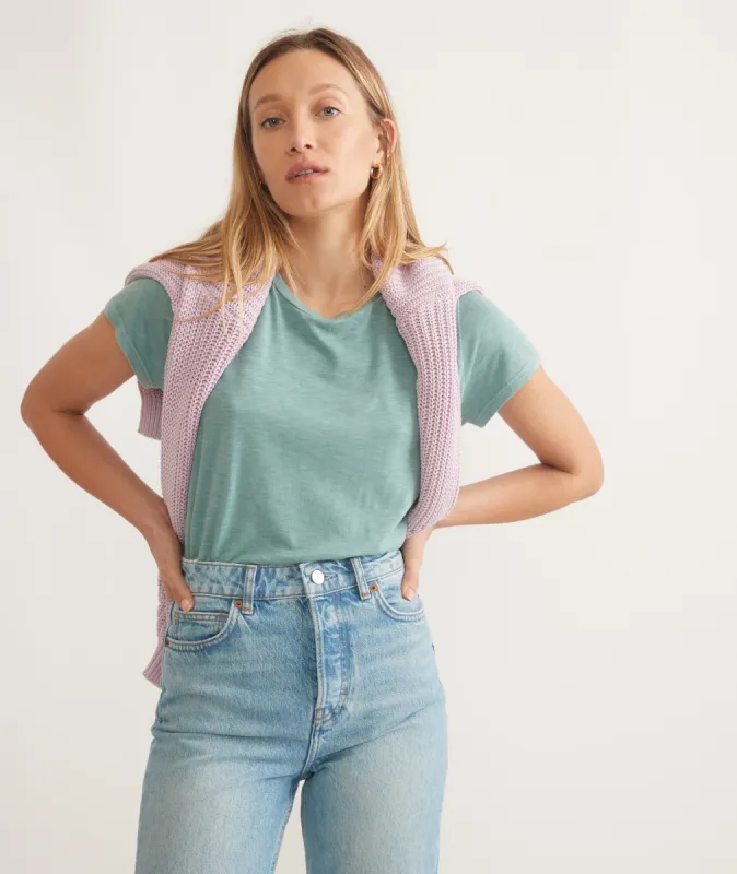 Swing Crew Tee sold by Marine Layer