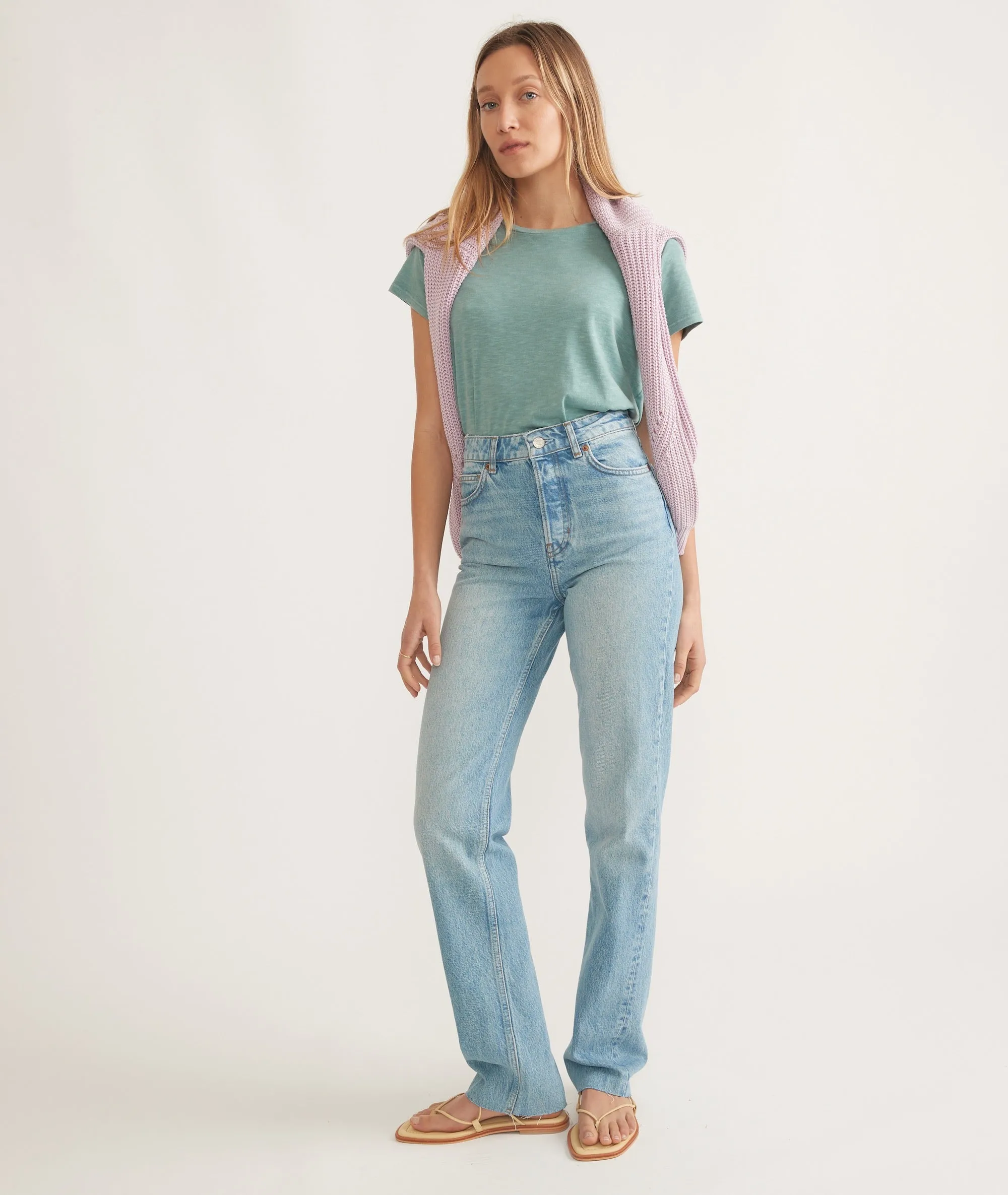 Swing Crew Tee sold by Marine Layer product image thumbnail 5