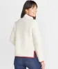 Lady Sherpa Corbet in Natural/Rose sold by Marine Layer
