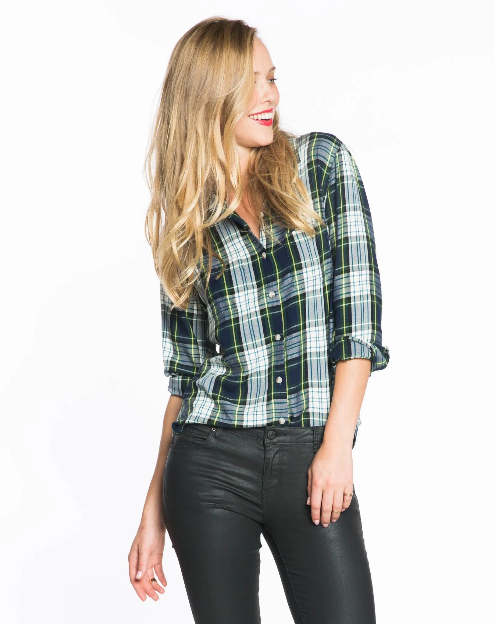 The Dahlia Plaid Shirt sold by Marine Layer product image thumbnail 3