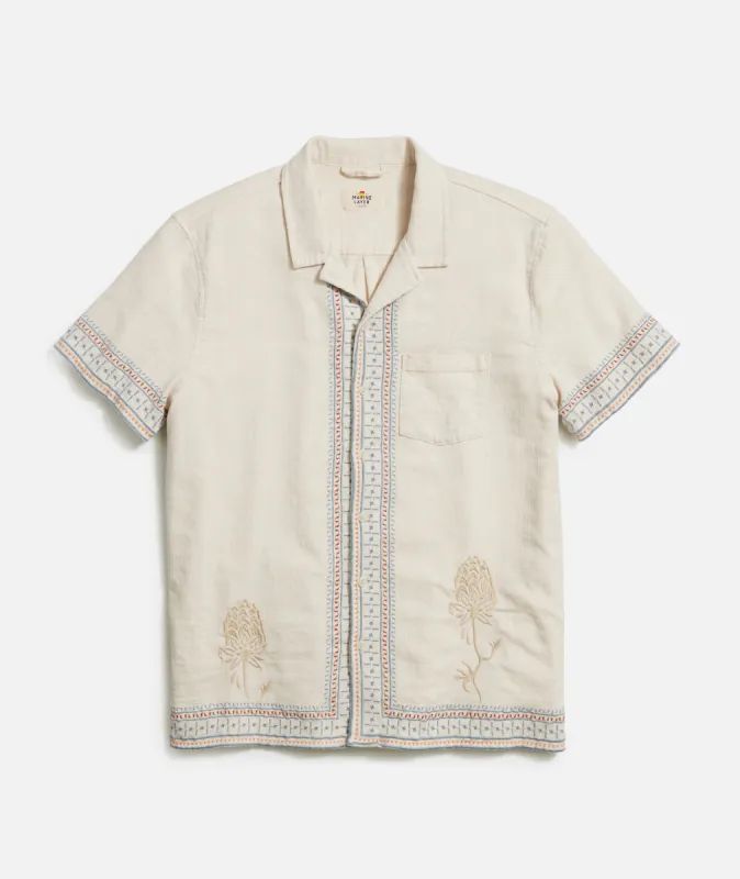 Embroidered Resort Shirt sold by Marine Layer