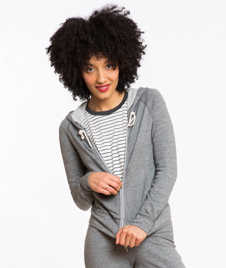 Mock Twist Terry Slouchy Hoodie sold by Marine Layer product image thumbnail 3