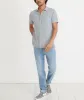 Ogden Button Down in Light Grey sold by Marine Layer