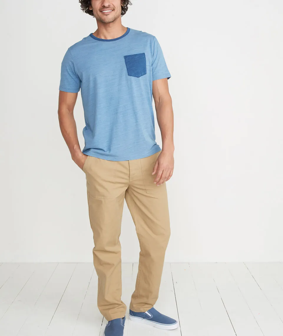 Murphy Indigo Pocket Tee sold by Marine Layer product image thumbnail 5