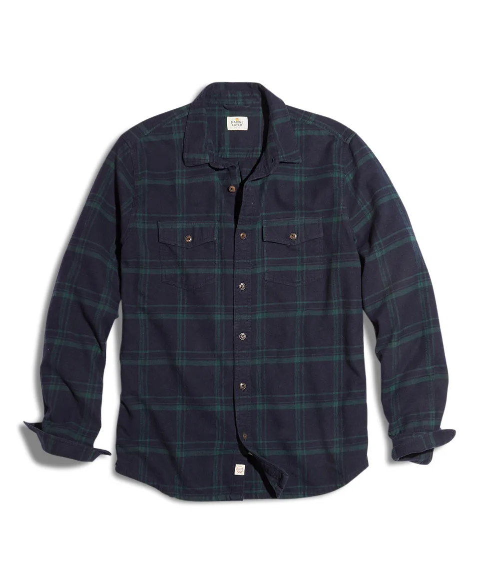 Sherman Overshirt sold by Marine Layer