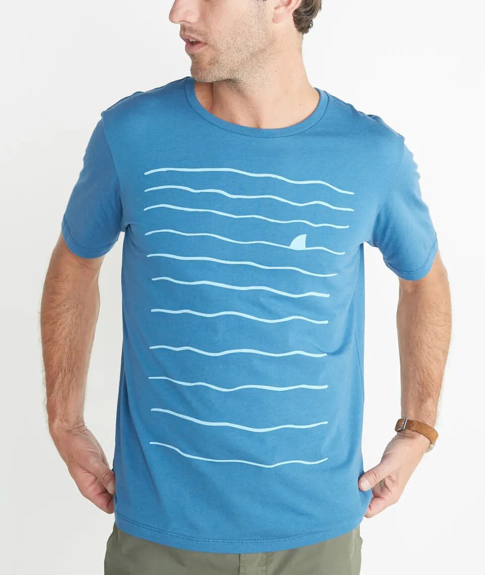 Jaws Tee sold by Marine Layer product image thumbnail 4