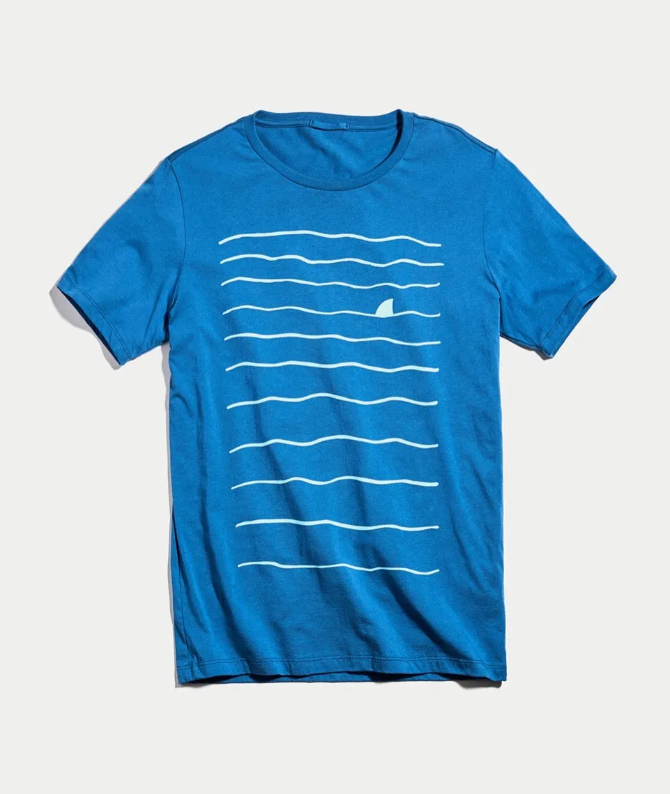 Jaws Tee sold by Marine Layer
