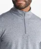 Sport Quarter Zip - Heather Grey sold by Marine Layer