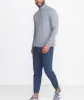 Sport Quarter Zip - Heather Grey sold by Marine Layer