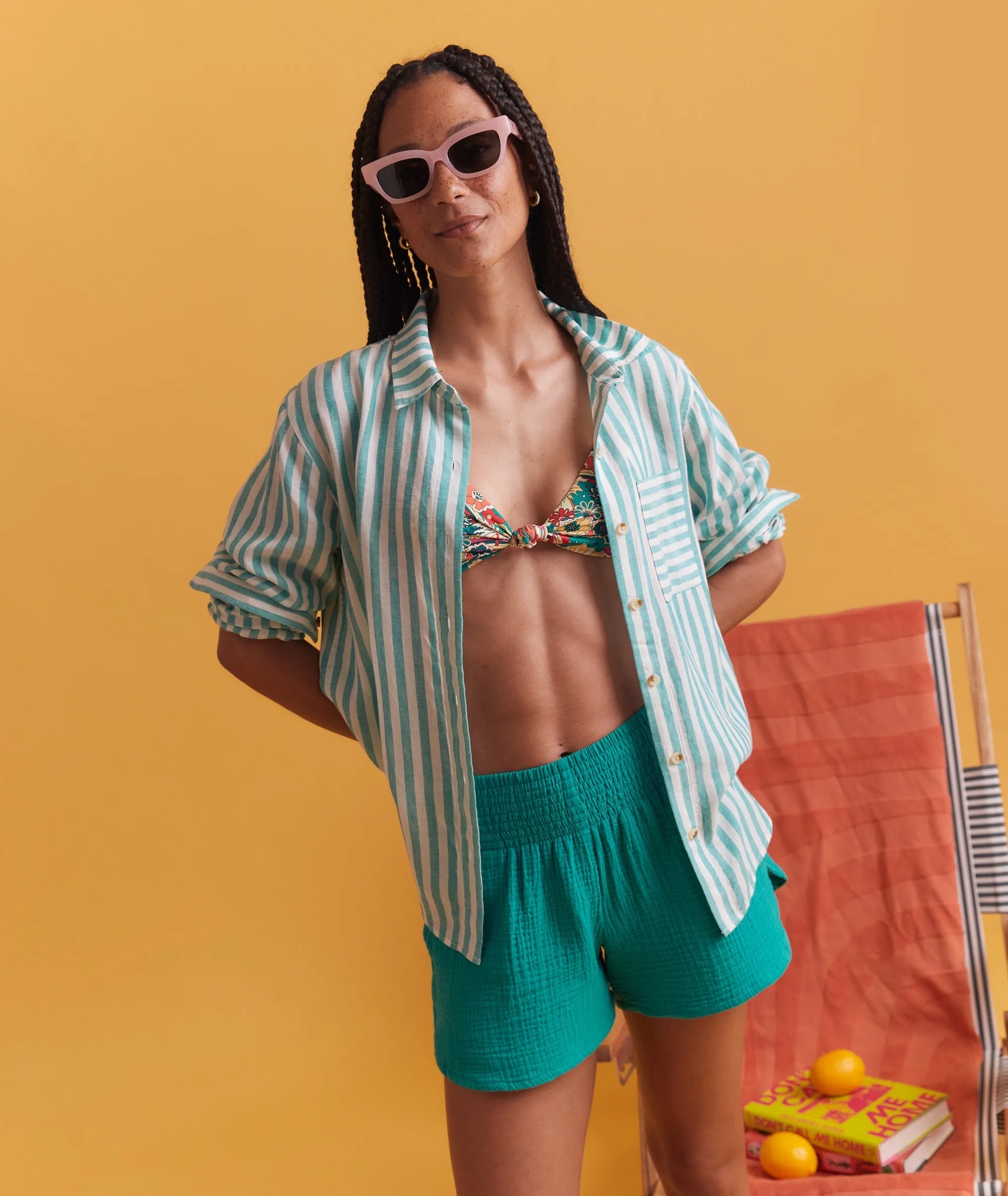 Abbey Linen Button Down sold by Marine Layer product image thumbnail 4