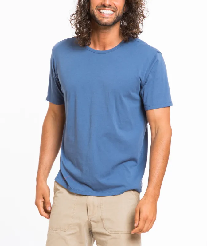 Signature Crewneck - Mid Blue sold by Marine Layer