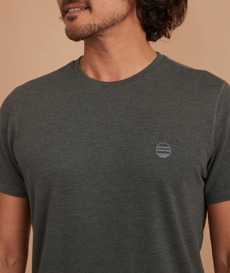 Air Crew Tee in True Black sold by Marine Layer product image thumbnail 3