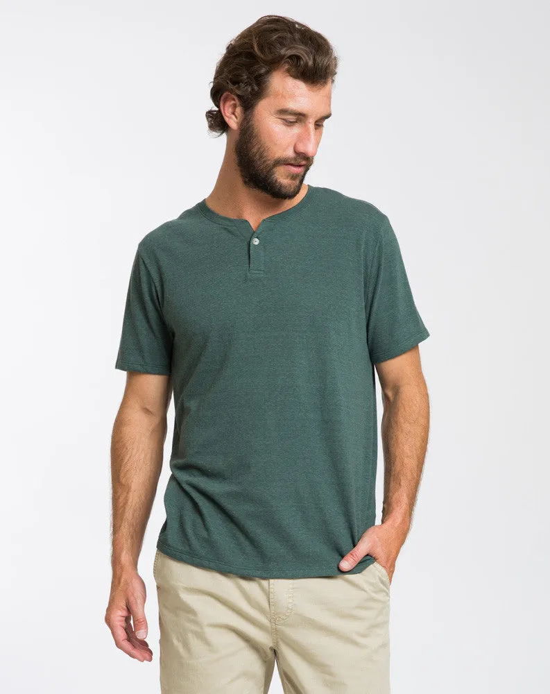 Shortsleeve Henley - Pine Grove sold by Marine Layer product image thumbnail 4