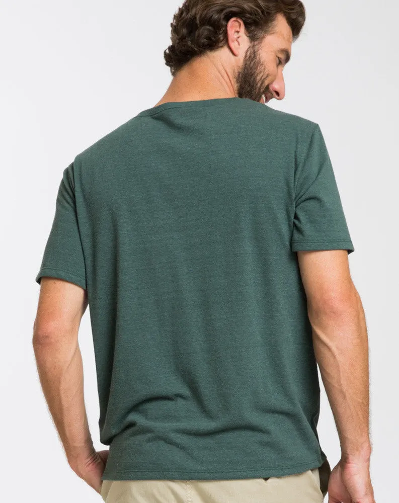 Shortsleeve Henley - Pine Grove sold by Marine Layer product image thumbnail 3
