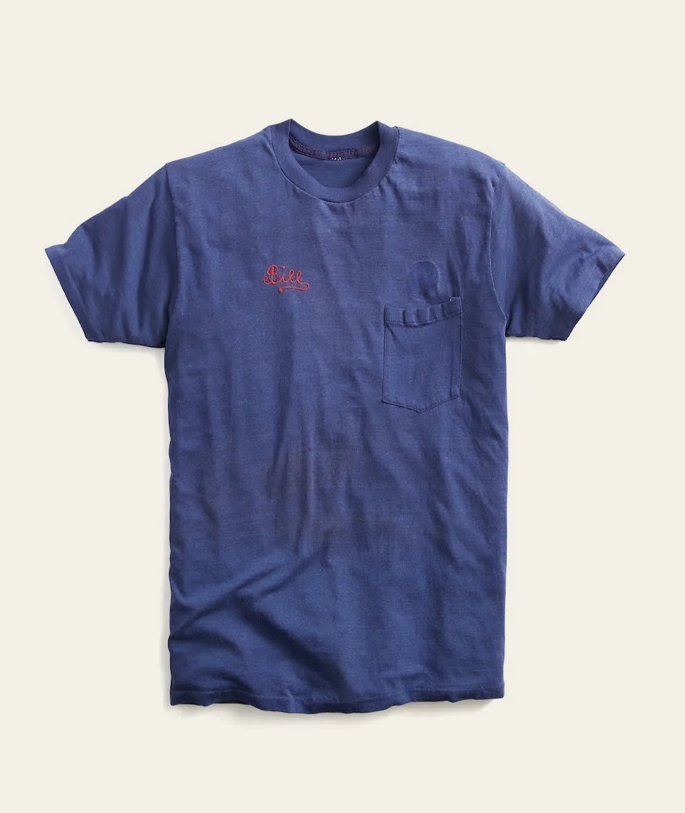 Bill Embroidered Tee sold by Marine Layer
