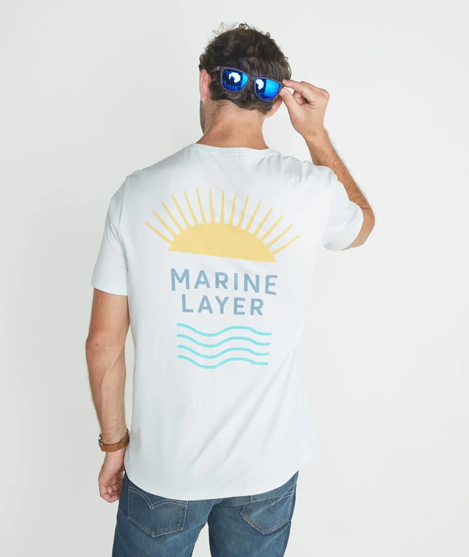 Sunny Pocket Tee sold by Marine Layer product image thumbnail 5