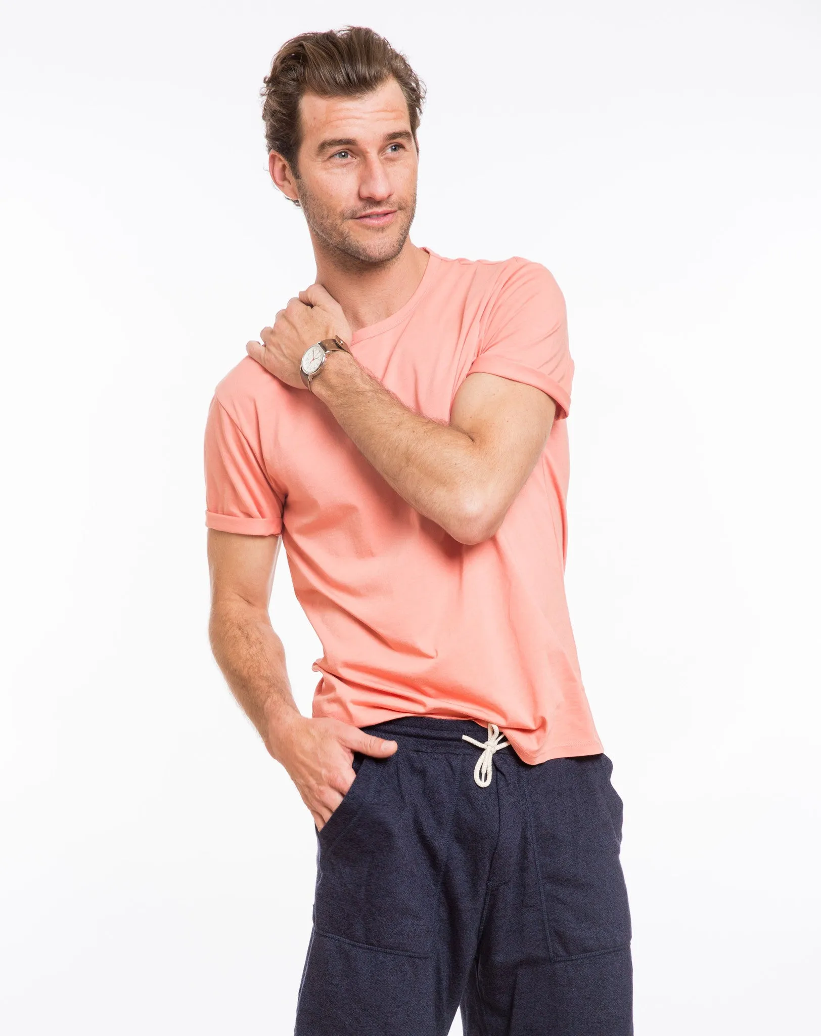 Signature Crewneck - Canyon Clay sold by Marine Layer