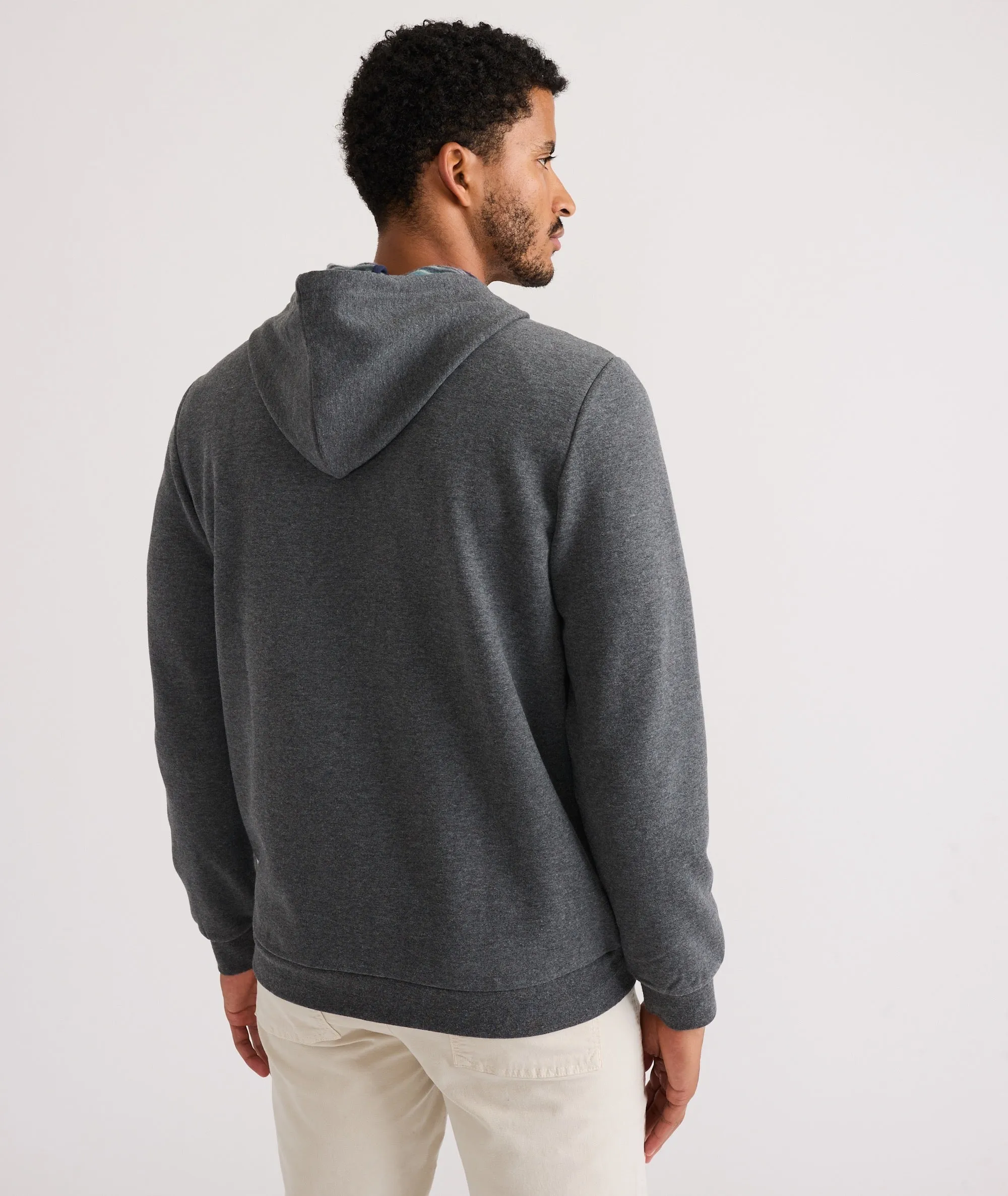 Fleece Stripe Full-Zip sold by Marine Layer product image thumbnail 5