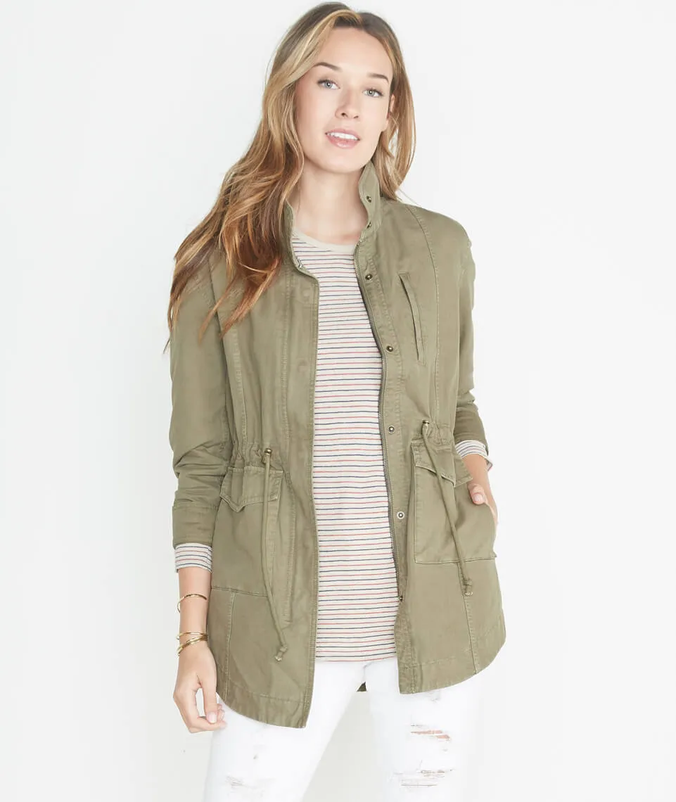 Elle Utility Jacket sold by Marine Layer