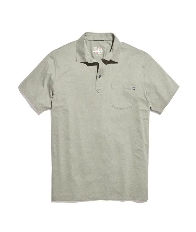 Sport Polo in Agave Green sold by Marine Layer