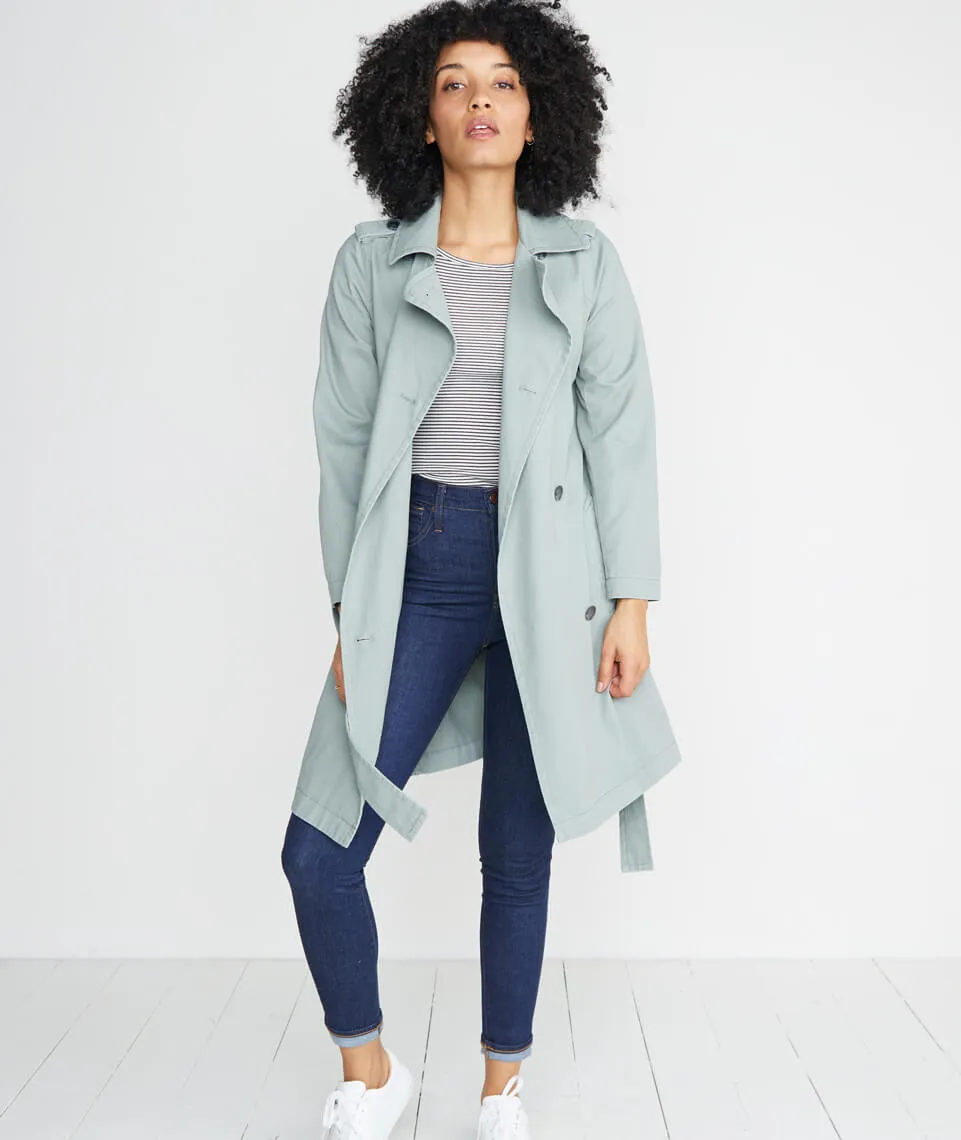 Lila Rib Scoopneck in Natural/Black Stripe sold by Marine Layer product image thumbnail 3