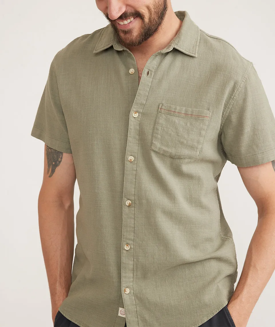 Stretch Selvage Short Sleeve Shirt sold by Marine Layer product image thumbnail 4