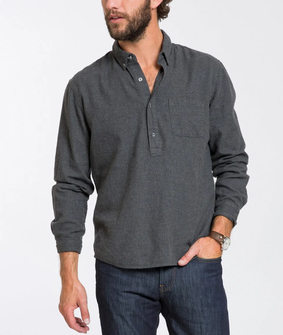 Mariposa Flannel Popover sold by Marine Layer