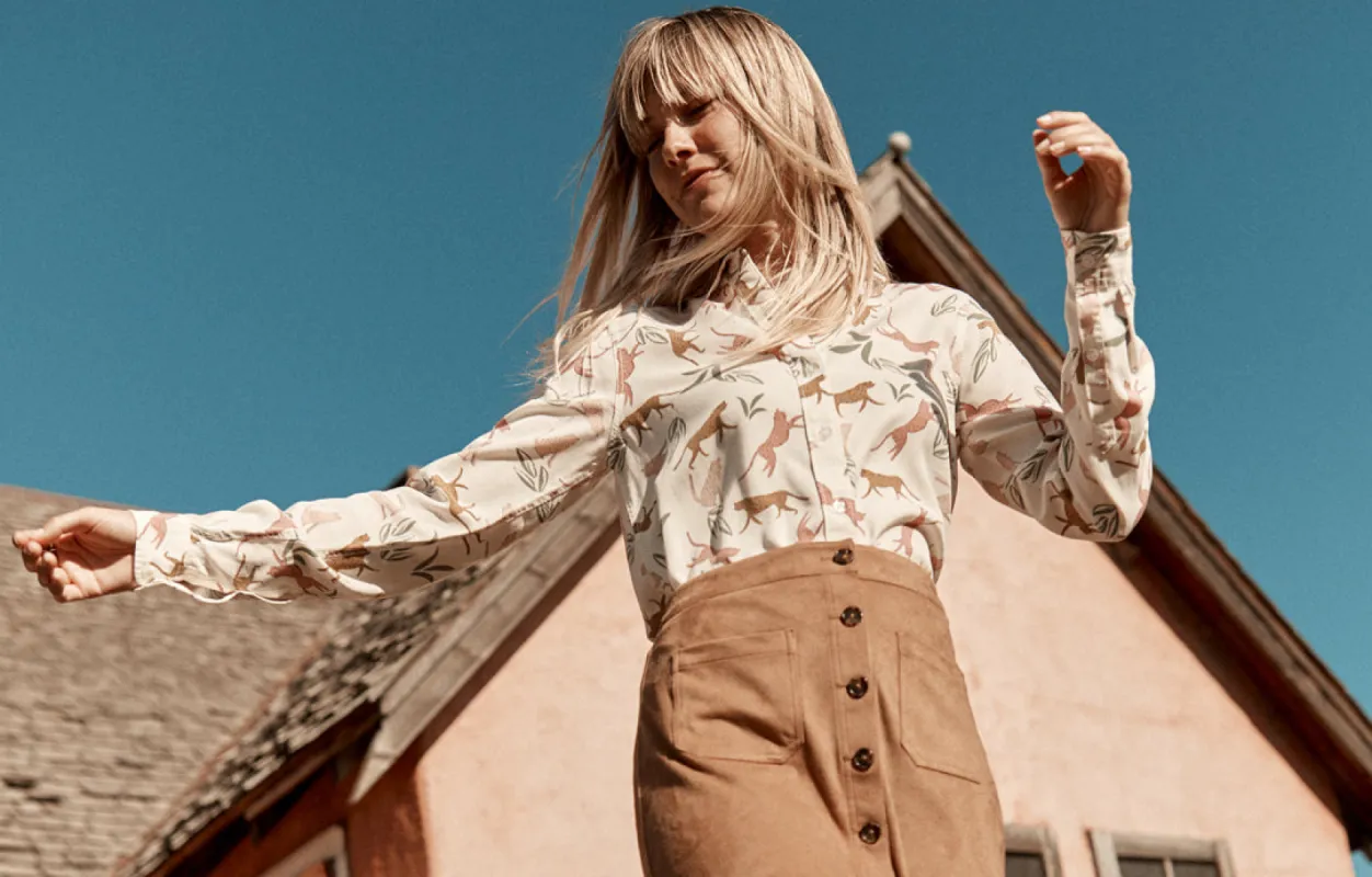 Animal Print MC sold by Marine Layer