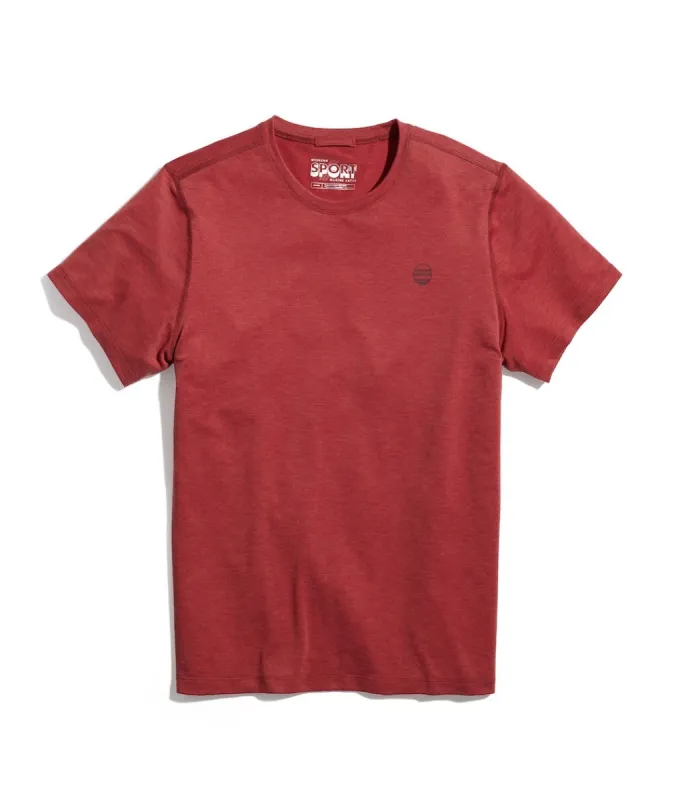 Air Crew Tee in Baked Apple sold by Marine Layer