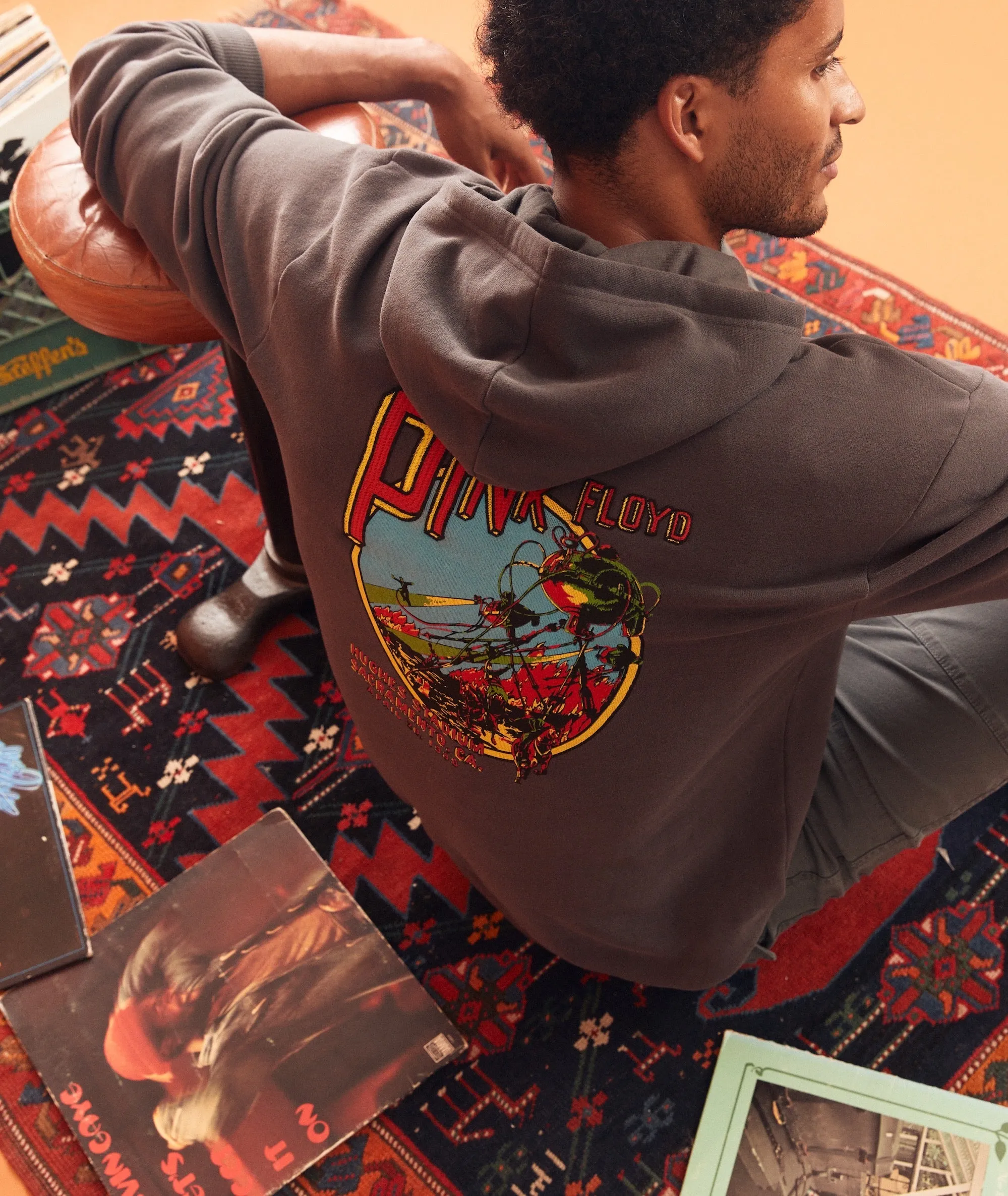 Pink Floyd Sacramento Unisex Hoodie sold by Marine Layer product image thumbnail 4