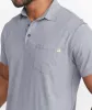 Sport Polo in Iron Gate sold by Marine Layer