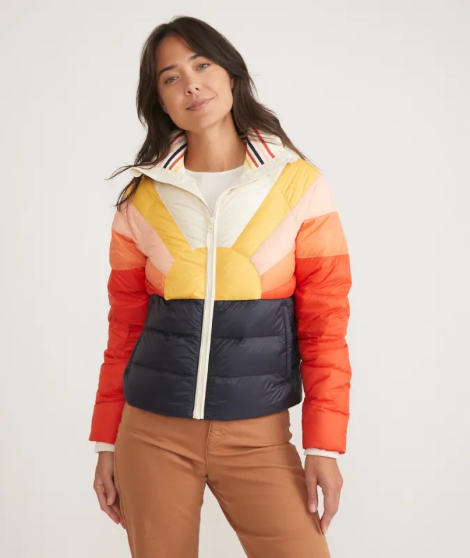Archive Apres Sunset Puffer made by Marine Layer