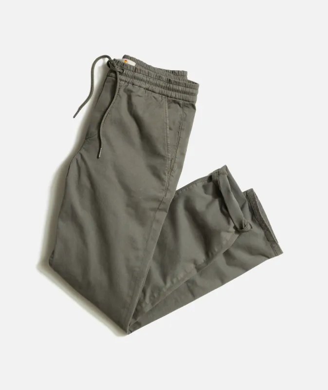 Saturday Slim Straight Twill Pant sold by Marine Layer