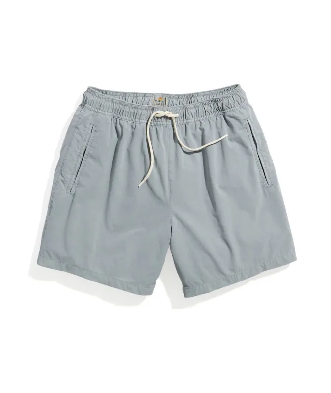 5" Saturday Sport Short in Light Grey sold by Marine Layer