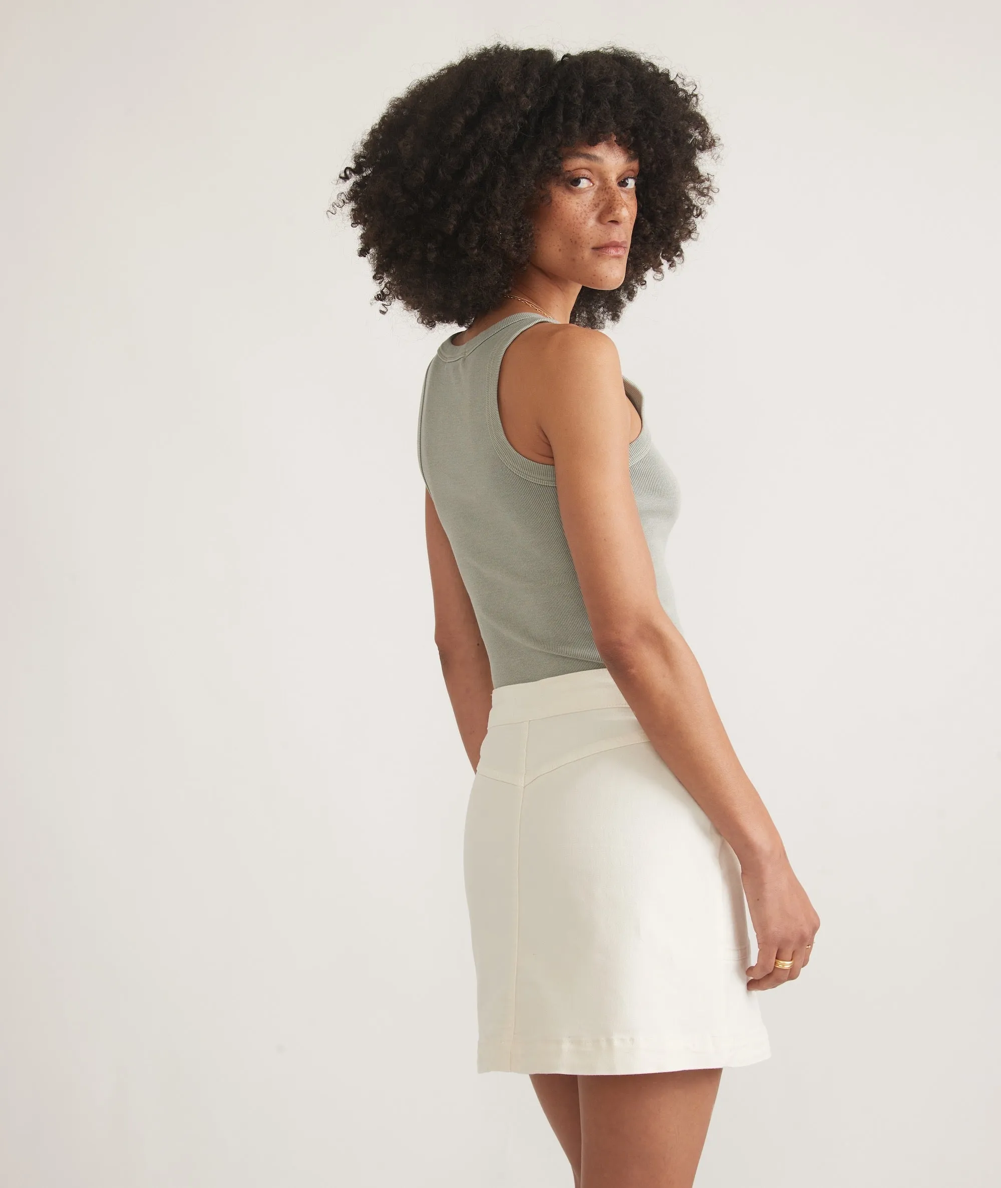 Emilia Mini Skirt sold by Marine Layer product image thumbnail 3