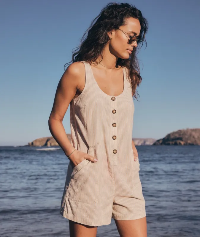 Sydney Romper sold by Marine Layer