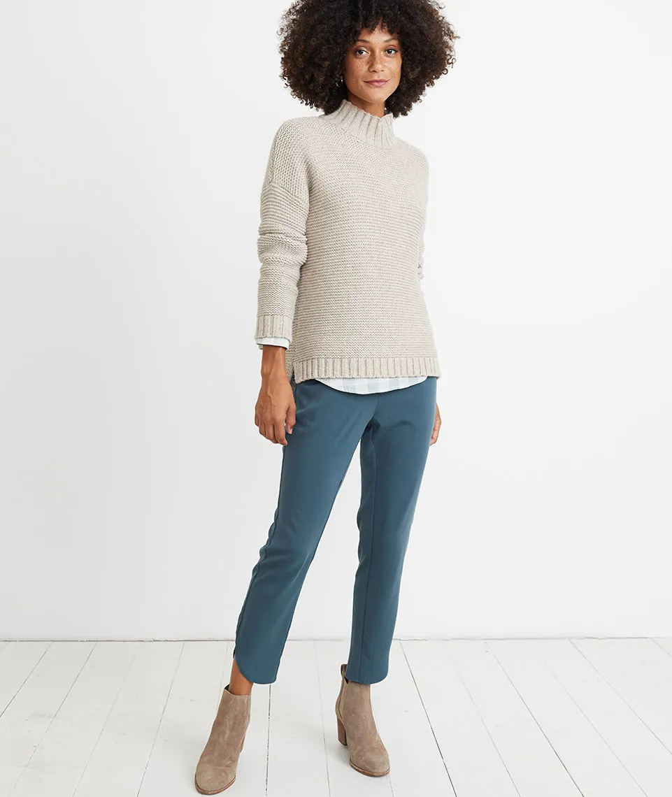 Allison Pant in Green Gables sold by Marine Layer