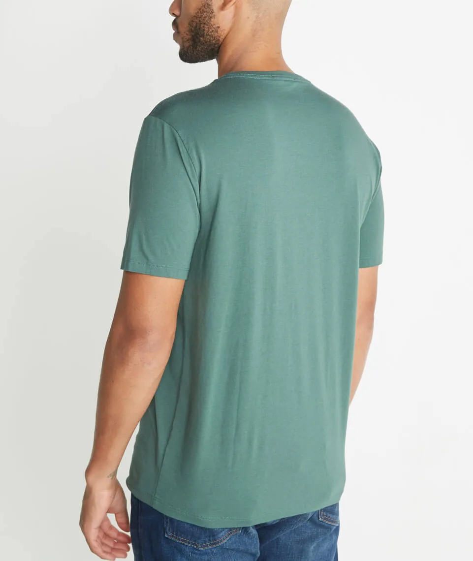 Signature Crewneck in Forest Green sold by Marine Layer product image thumbnail 4