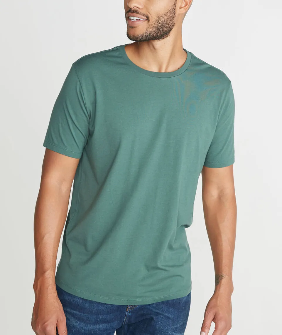 Signature Crewneck in Forest Green sold by Marine Layer product image thumbnail 2