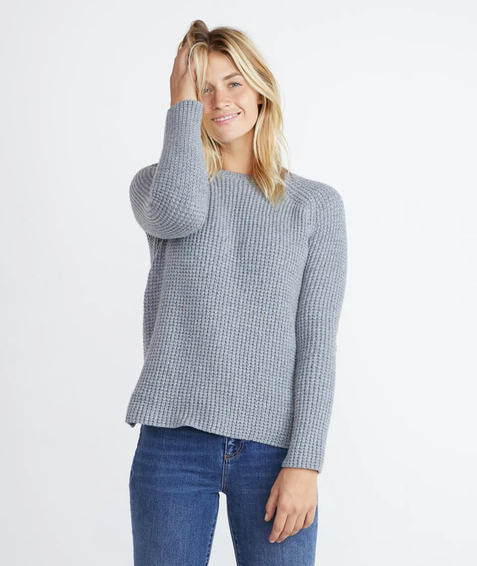 Delaney Pullover in Mid Heather Grey sold by Marine Layer product image thumbnail 5