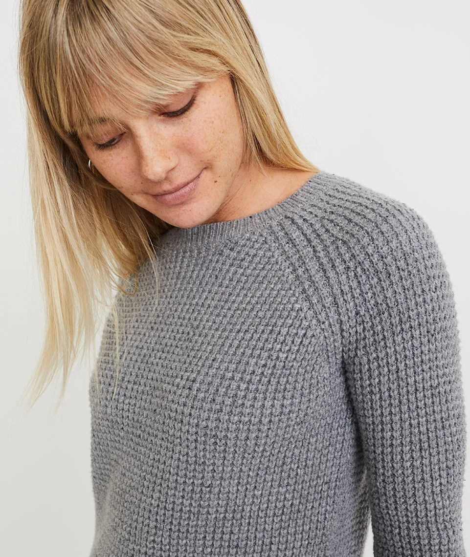 Delaney Pullover in Mid Heather Grey sold by Marine Layer product image thumbnail 2