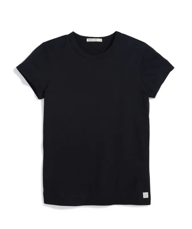 Women's Signature Crew in Black sold by Marine Layer