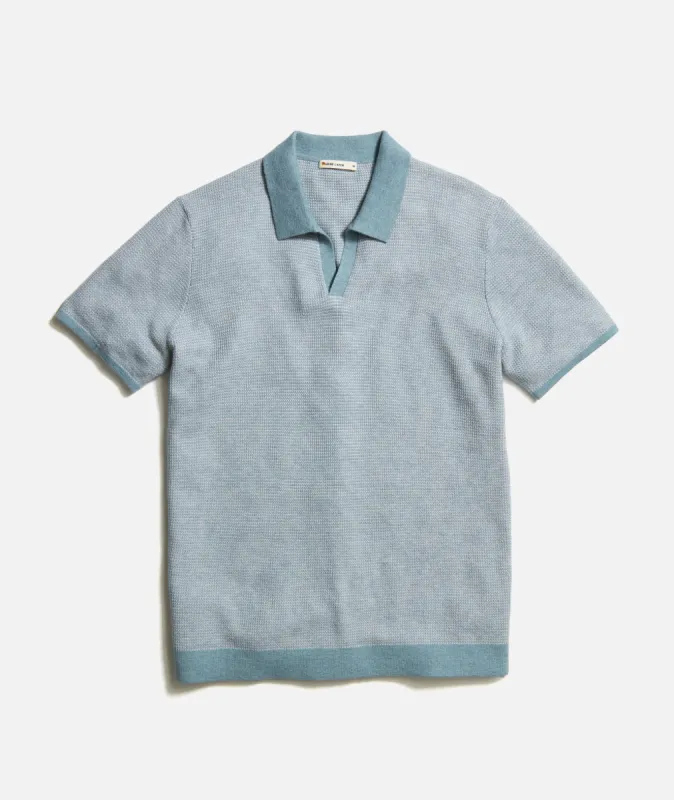 Liam Sweater Polo sold by Marine Layer