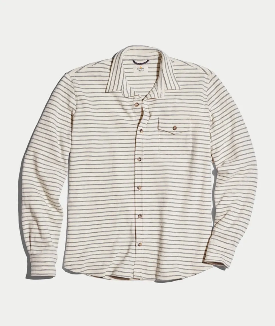 Arches Overshirt sold by Marine Layer