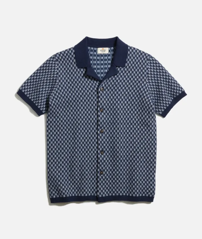 Asher Sweater Button Down sold by Marine Layer