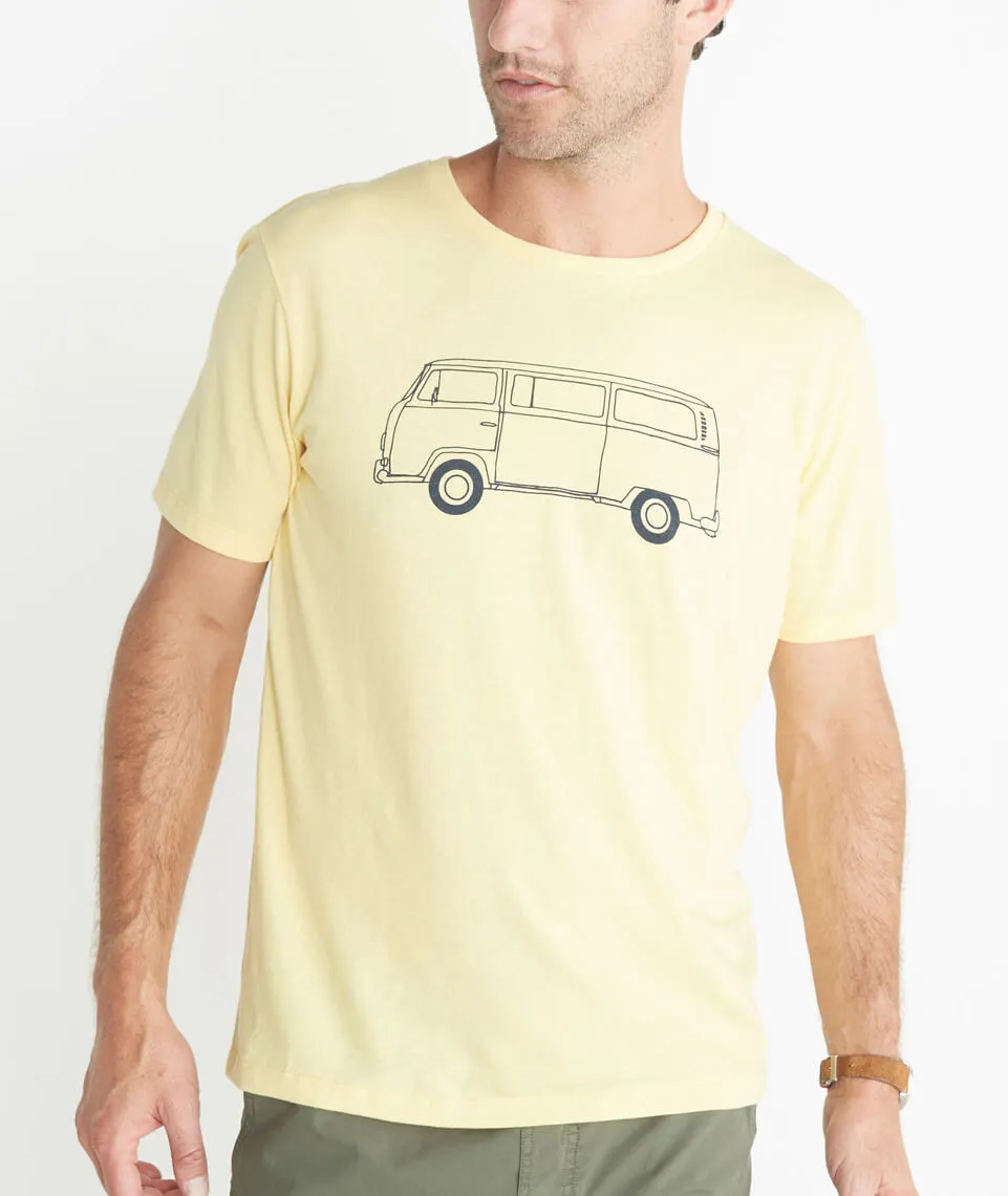 Stolen Bus Tee sold by Marine Layer product image thumbnail 4