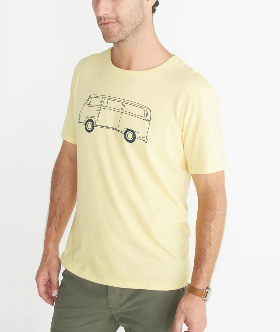 Stolen Bus Tee sold by Marine Layer product image thumbnail 5