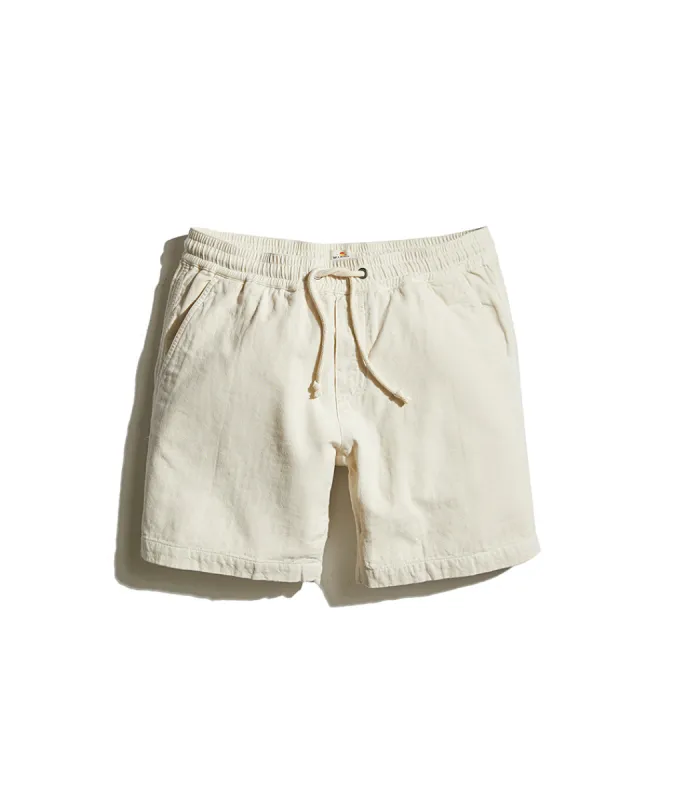 Beach Short in Stone sold by Marine Layer